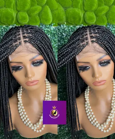 closure knotless braids