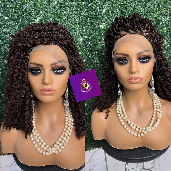 Bohemian curls braids