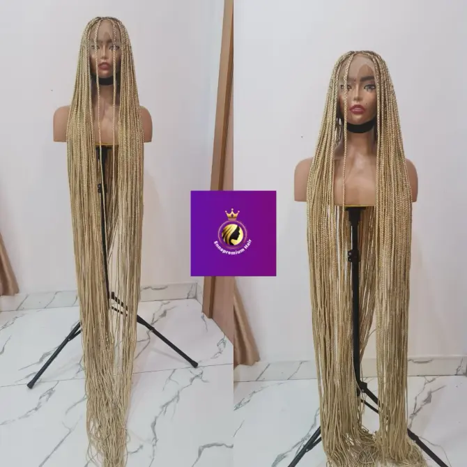 floor length braids
