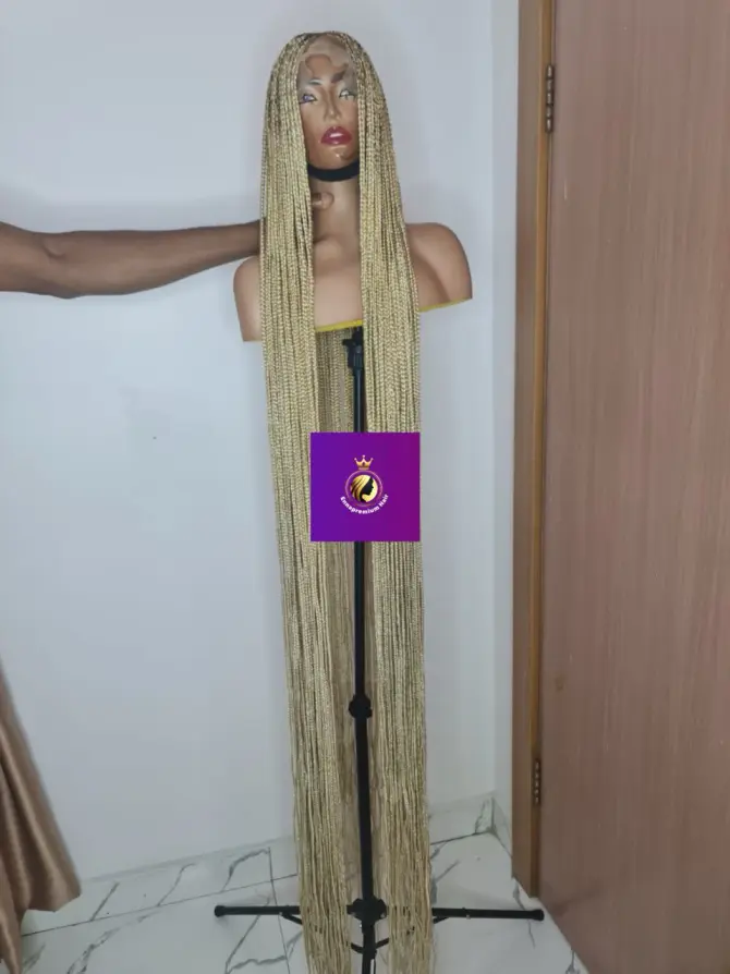 floor length braids