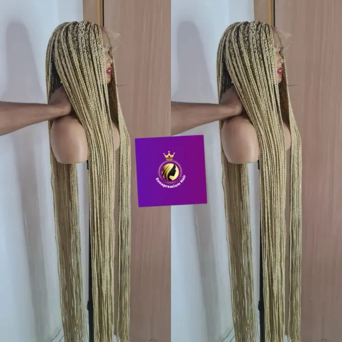 floor length braids